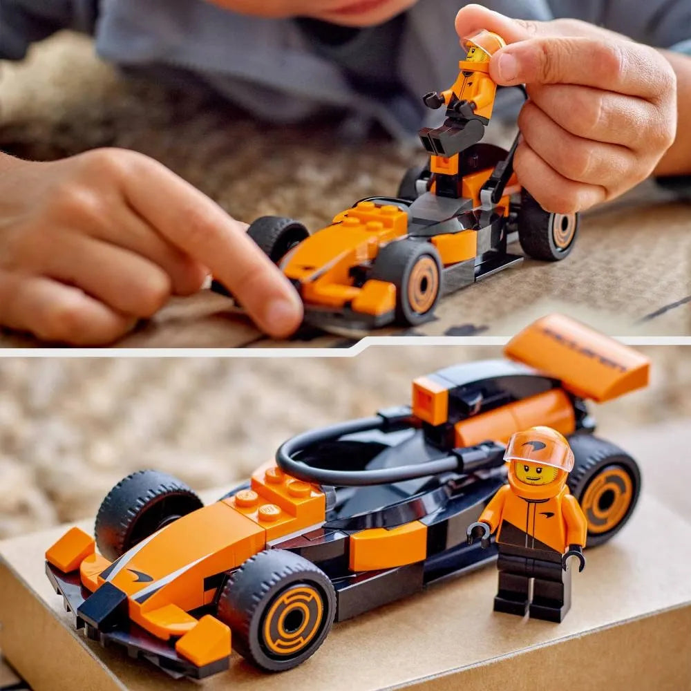 LEGO 60442 CITY F1 Vairuotojas ir McLaren bolidas