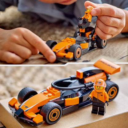 LEGO 60442 CITY F1 Vairuotojas ir McLaren bolidas