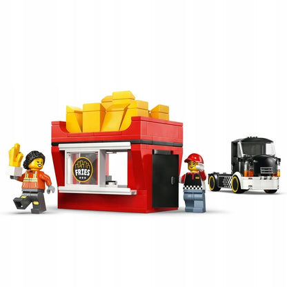 LEGO 60488 CITY Greito maisto furgonas su bulvytėmis