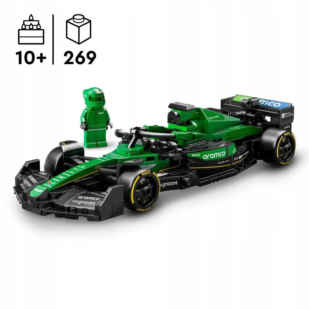LEGO 77245 SPEED CHAMPIONS „Aston Martin Aramco“ AMR24 F1 bolidas