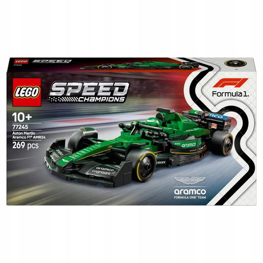 LEGO 77245 SPEED CHAMPIONS „Aston Martin Aramco“ AMR24 F1 bolidas