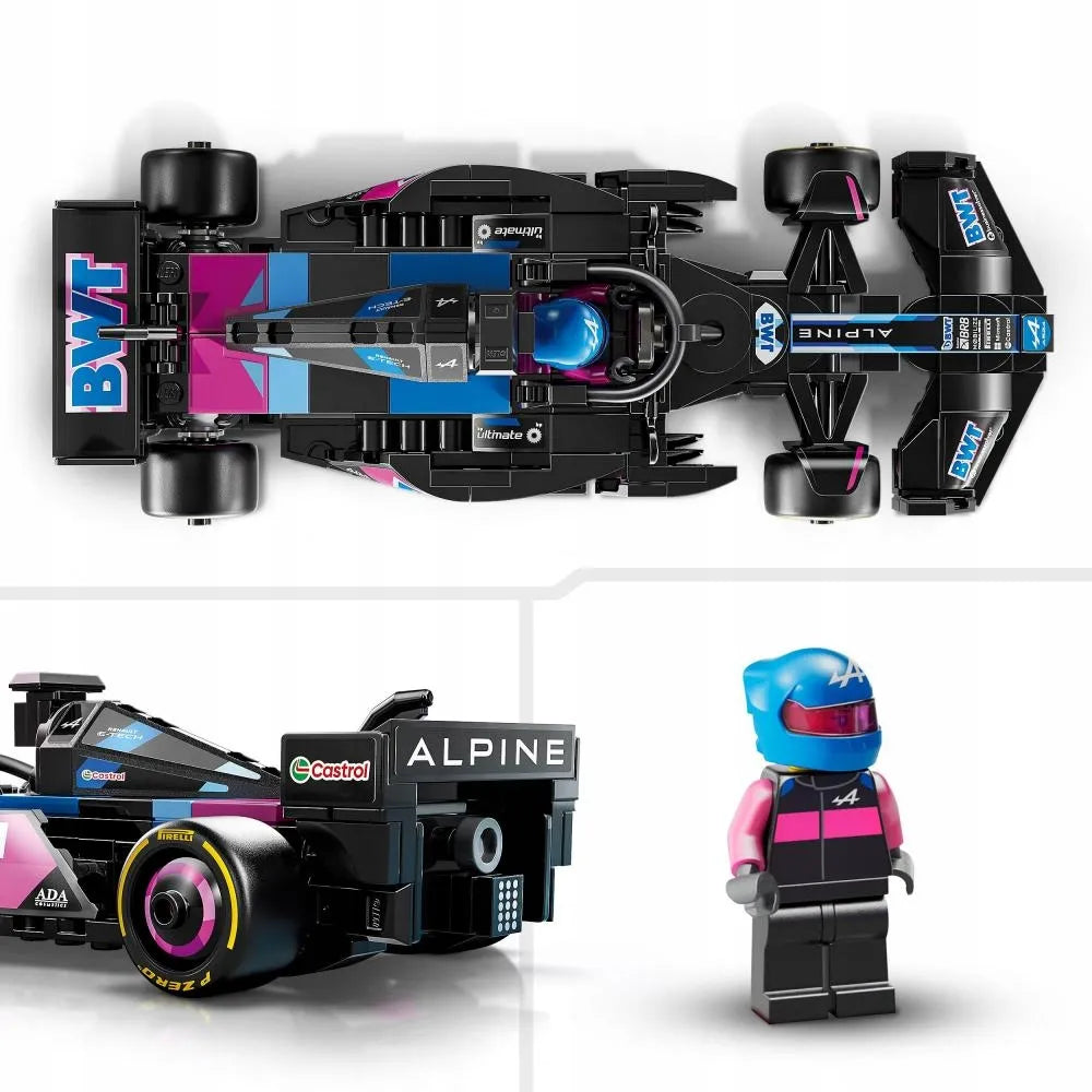 LEGO 77248 SPEED CHAMPIONS BWT Alpine Team A524 F1 bolidas