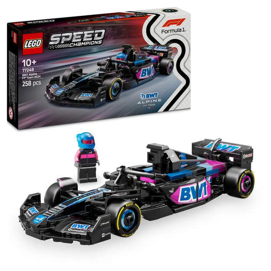 LEGO 77248 SPEED CHAMPIONS BWT Alpine Team A524 F1 bolidas