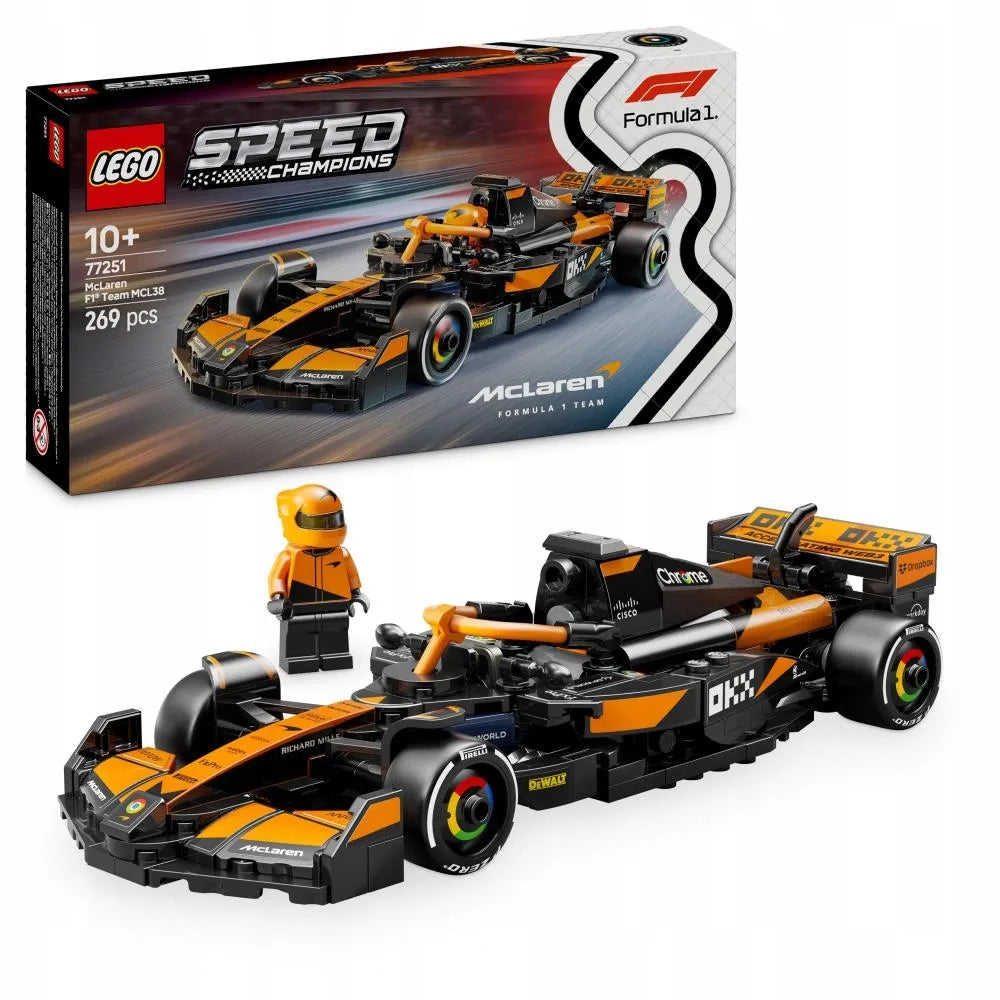 LEGO 77251 SPEED CHAMPIONS F1 bolidas McLaren Team MCL38