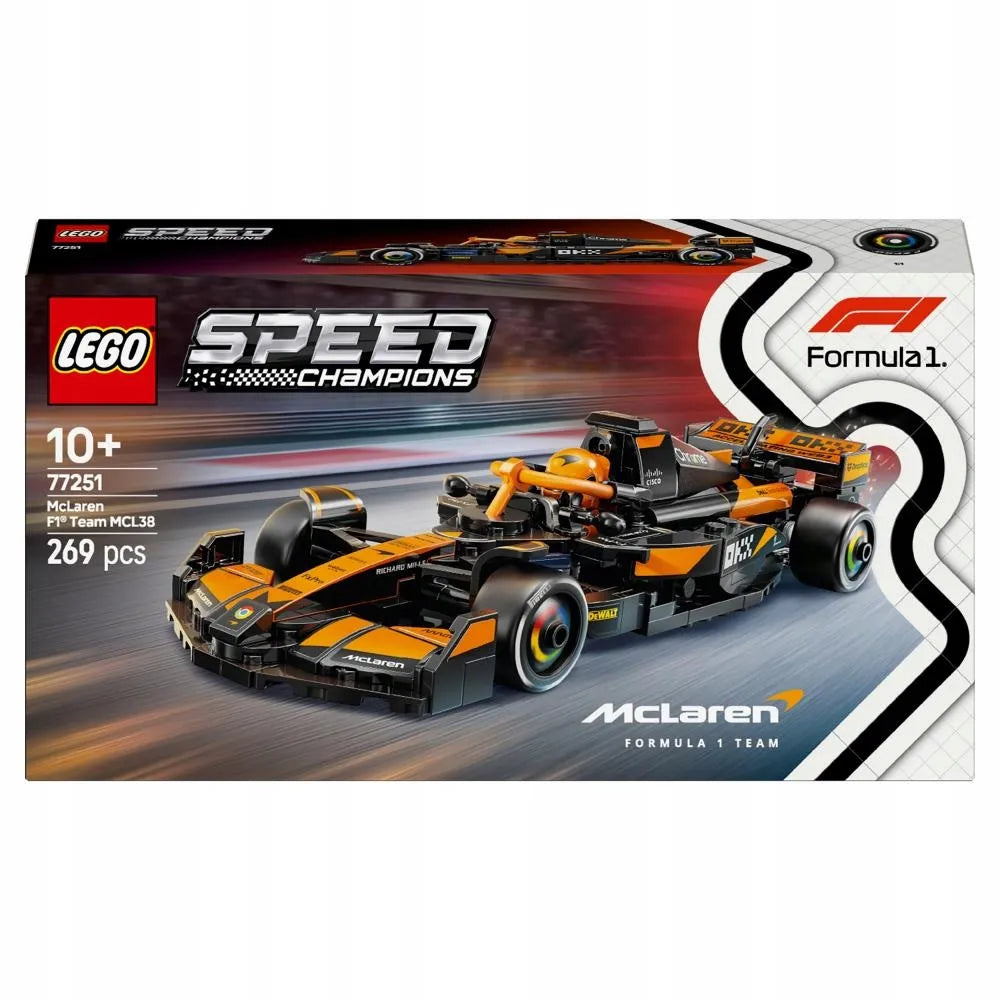 LEGO 77251 SPEED CHAMPIONS F1 bolidas McLaren Team MCL38