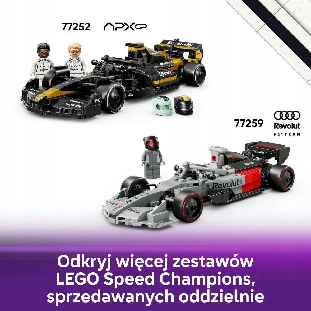 LEGO 77258 SPEED CHAMPIONS F1 ACADEMY bolidas