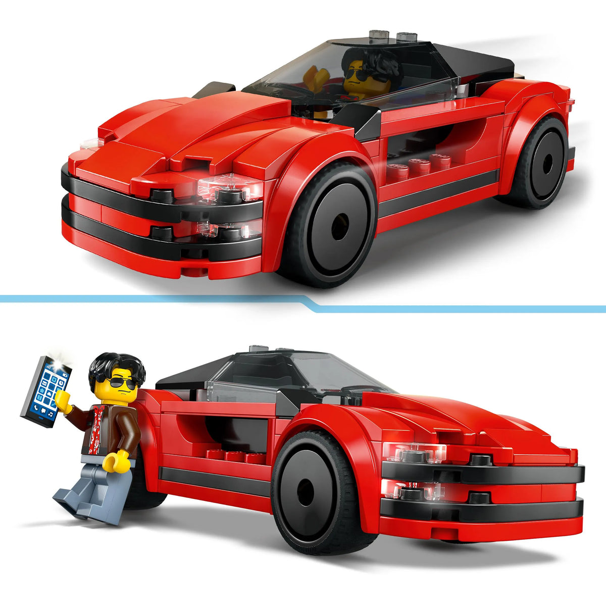 LEGO City 60448 Raudonas sportinis automobilis