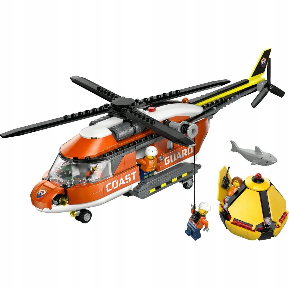 LEGO City 60503 Pakrantės apsaugos sraigtasparnis
