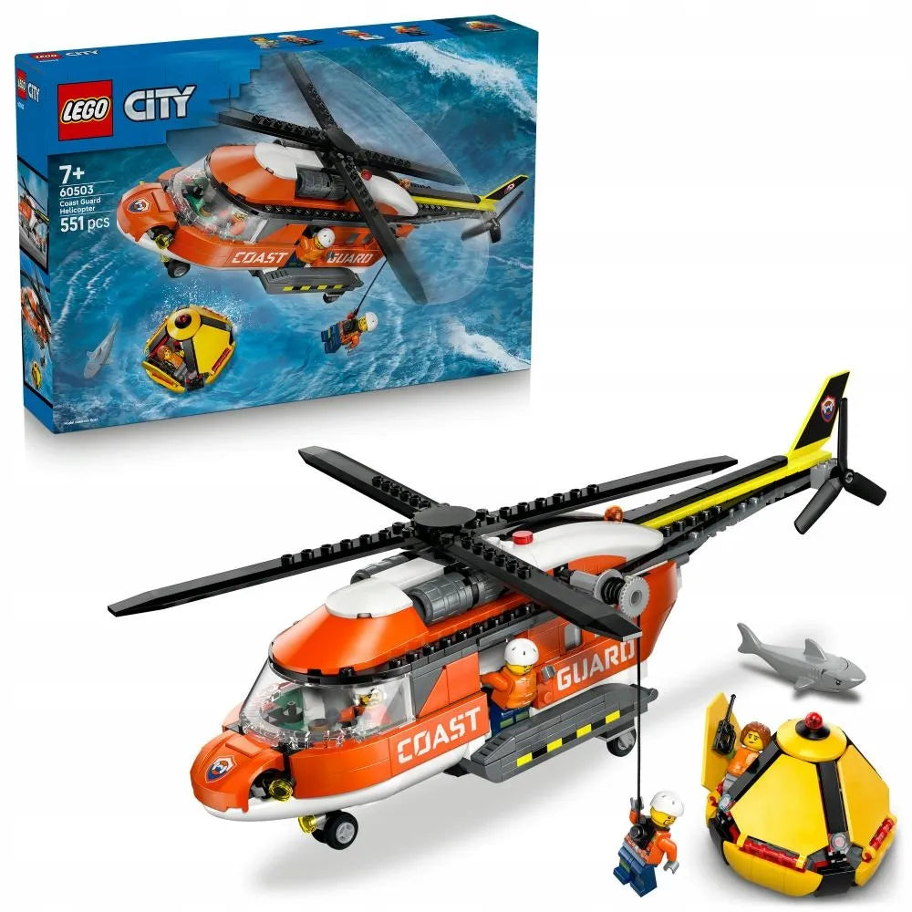 LEGO City 60503 Pakrantės apsaugos sraigtasparnis