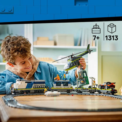 LEGO City 60508 Policijos traukinio apiplėšimas
