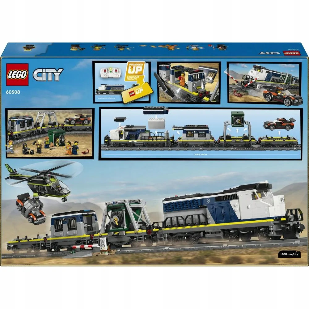 LEGO City 60508 Policijos traukinio apiplėšimas