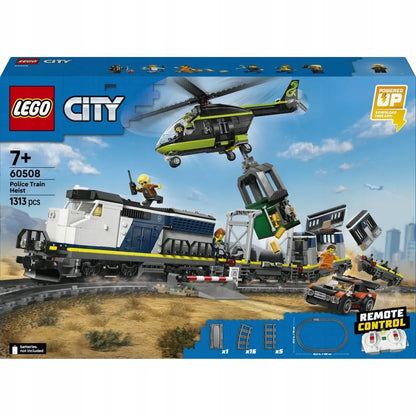 LEGO City 60508 Policijos traukinio apiplėšimas
