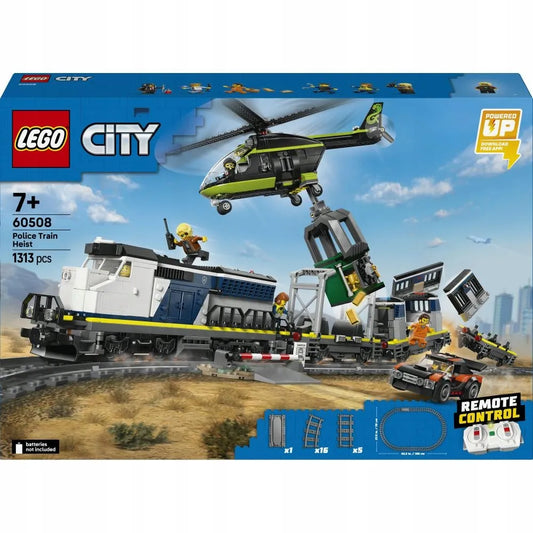 LEGO City 60508 Policijos traukinio apiplėšimas