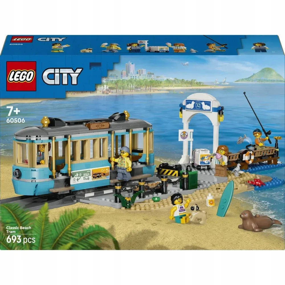 LEGO CITY Paplūdimio tramvajus 60506
