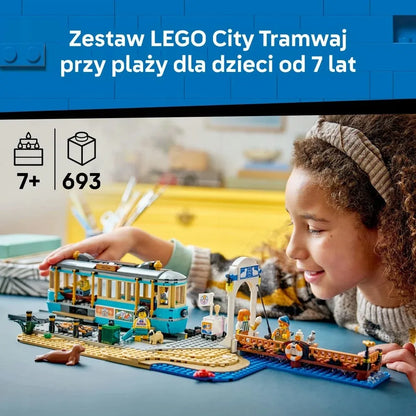 LEGO CITY Paplūdimio tramvajus 60506