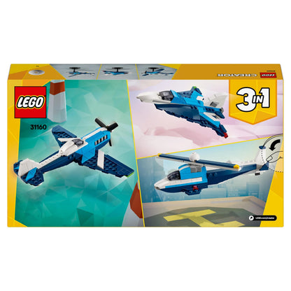 LEGO Creator 3 viename: Lenktyninis lėktuvas 31160