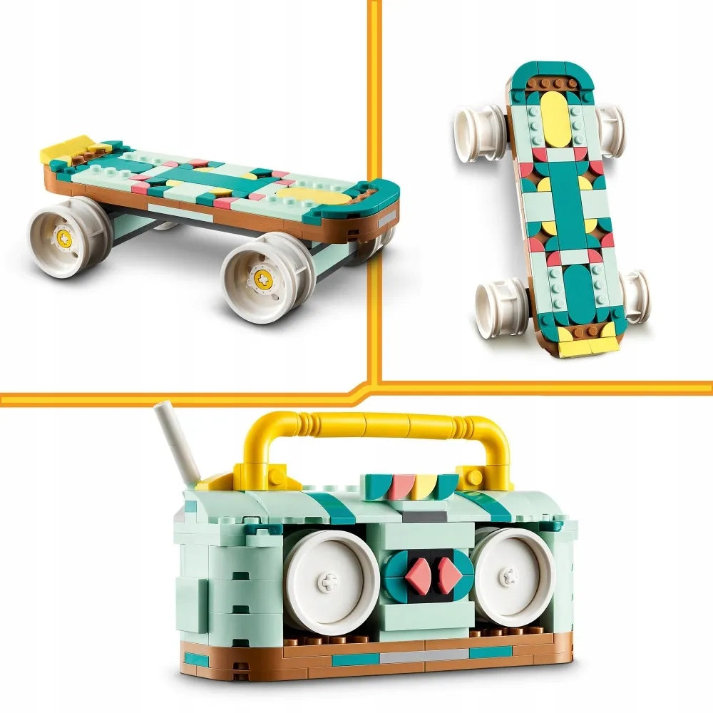 LEGO CREATOR Retro stiliaus riedučiai 3-viename 31148