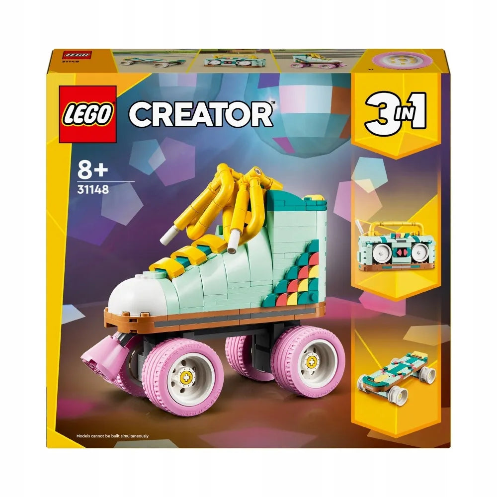 LEGO CREATOR Retro stiliaus riedučiai 3-viename 31148