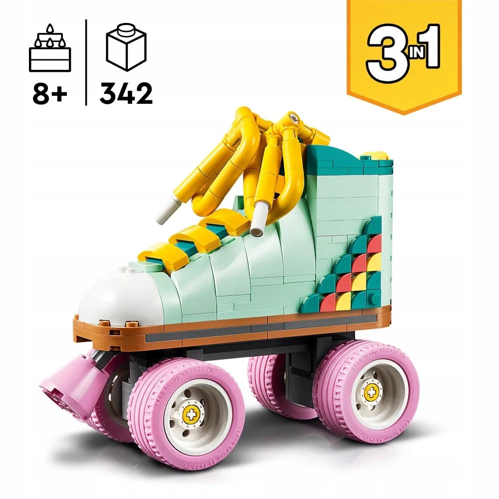 LEGO CREATOR Retro stiliaus riedučiai 3-viename 31148