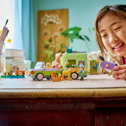 LEGO FRIENDS Arklių ir kumeliuko priekaba 42695
