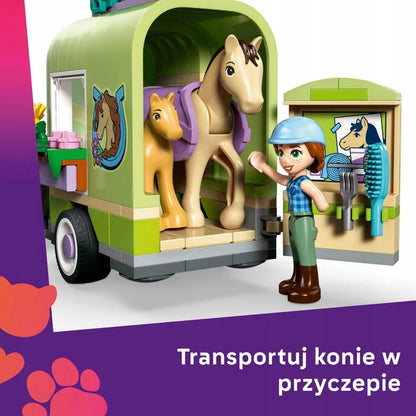 LEGO FRIENDS Arklių ir kumeliuko priekaba 42695