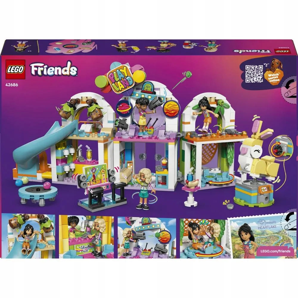 LEGO Friends Linksmas žaidimų kambarys 42686