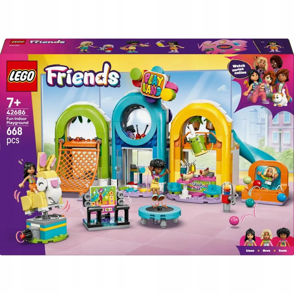 LEGO Friends Linksmas žaidimų kambarys 42686