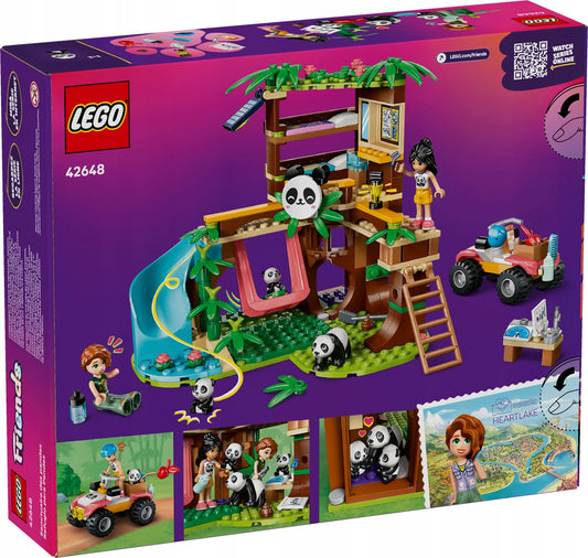 LEGO Friends Pandų gelbėjimo rezervatas 42648 – namelis medyje