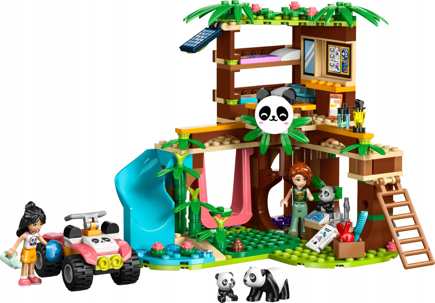 LEGO Friends Pandų gelbėjimo rezervatas 42648 – namelis medyje