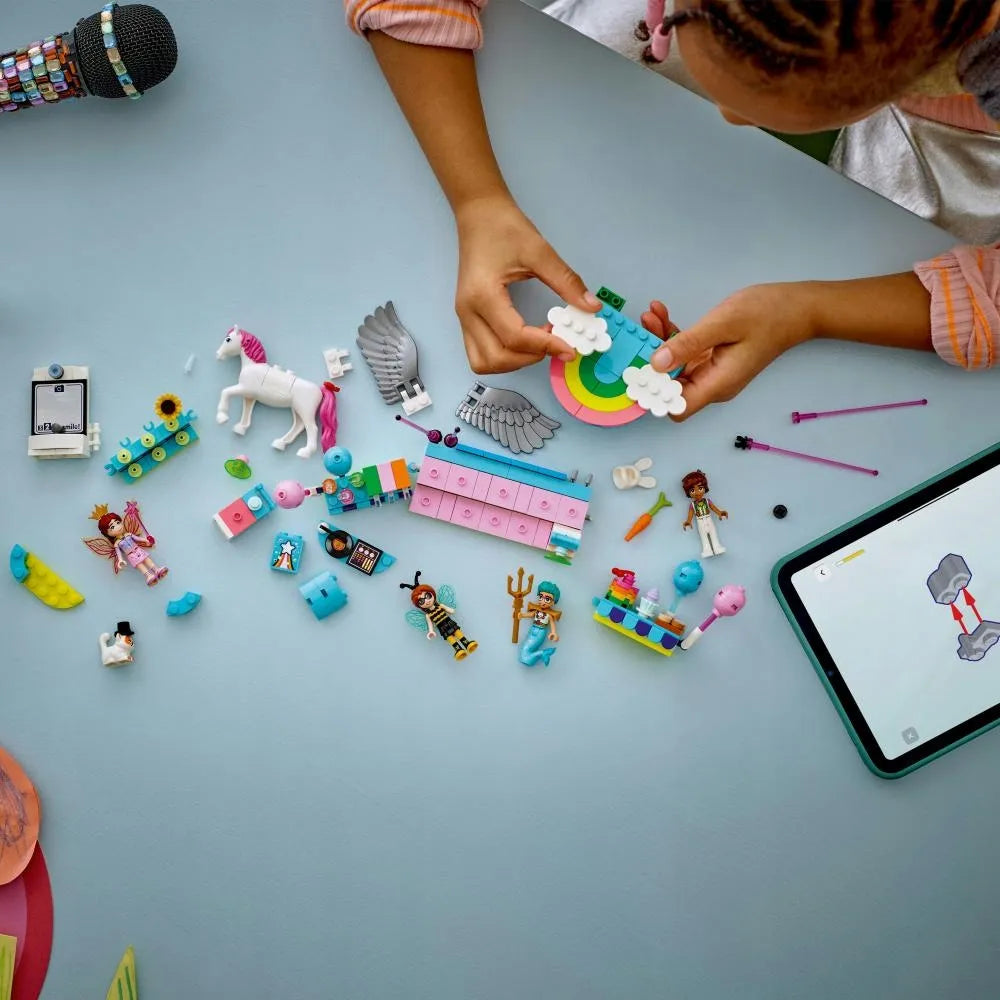 LEGO Friends Persirengėlių vakarėlis su vienaragiu ir fėja 42661