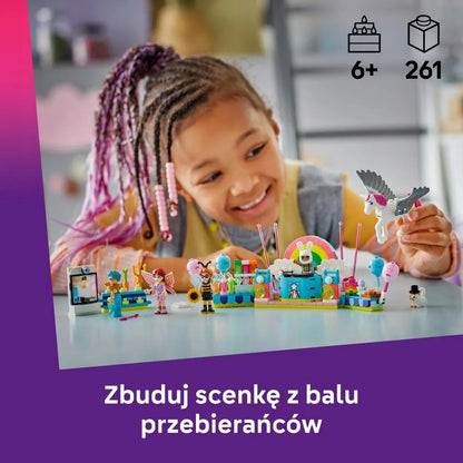 LEGO Friends Persirengėlių vakarėlis su vienaragiu ir fėja 42661