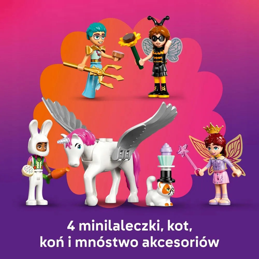 LEGO Friends Persirengėlių vakarėlis su vienaragiu ir fėja 42661