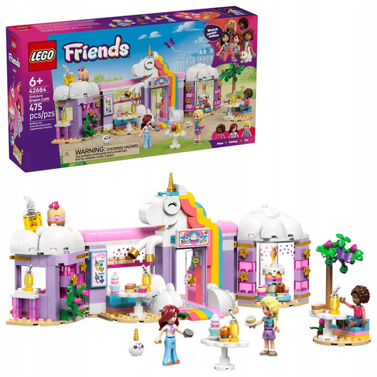 LEGO Friends Vienaragio kavinė vaivorykštės kavinė saldumynai 42684