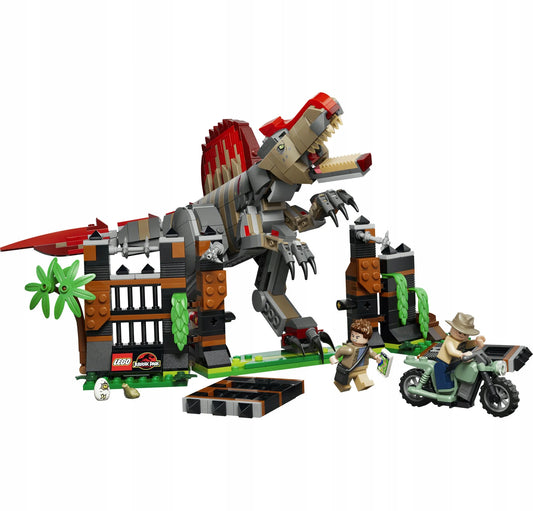 LEGO Jurassic World 77982 Spinozaurų pabėgimas – dinozauro konstruktorius