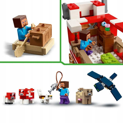 LEGO Minecraft 21270 Grybinių karvių namas