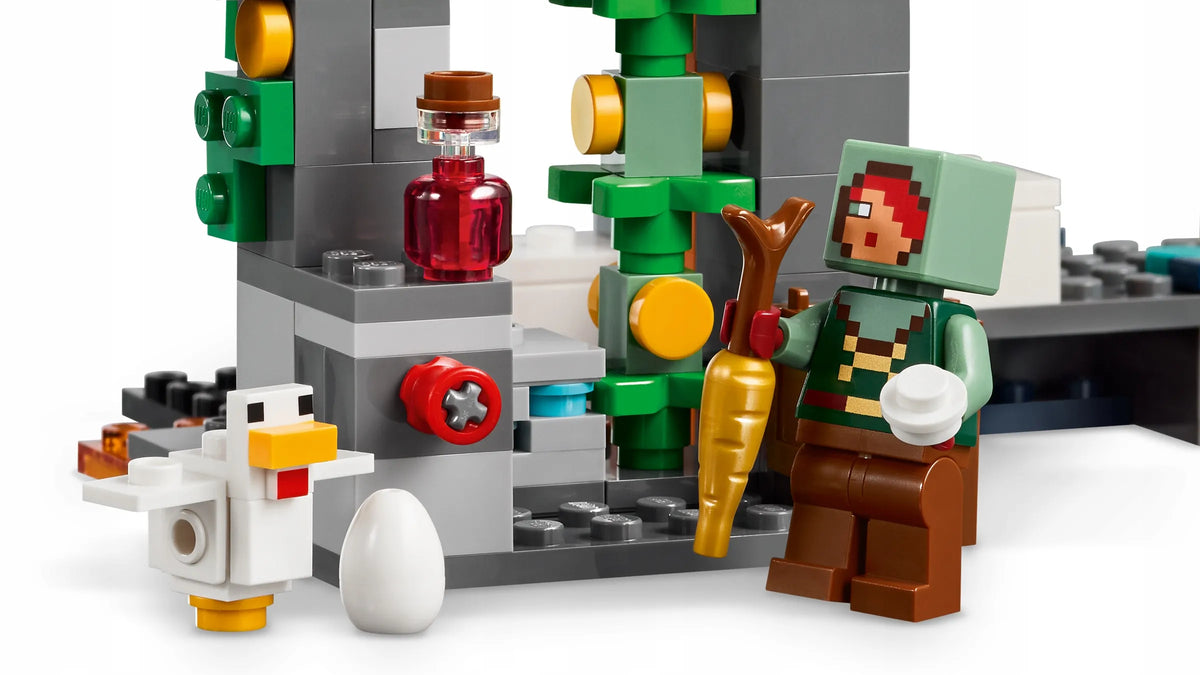 LEGO Minecraft Susitikimas su sargybiniu 21274 rinkinys vaikams nuo 7 metų