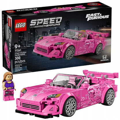 LEGO Speed Champions 77241 Honda S2000 iš filmo Greiti ir įsiutę