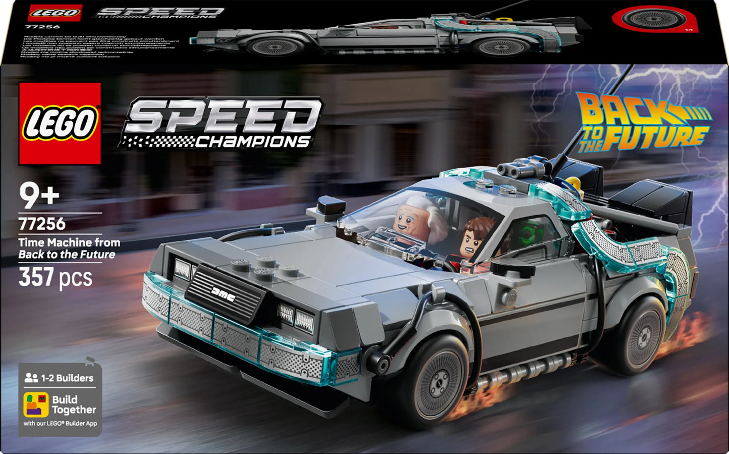 LEGO Speed Champions 77256 „Atgal į ateitį“ laiko mašina