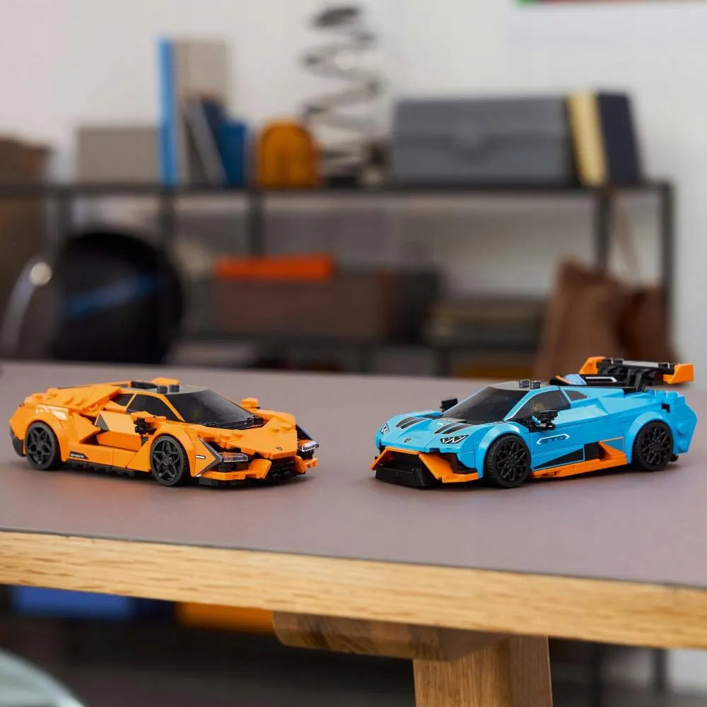 LEGO SPEED CHAMPIONS Lamborghini Revuelto ir Huracán STO 77238