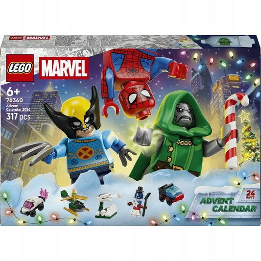 LEGO SUPER HEROES 2026 m. advento kalendorius 76340