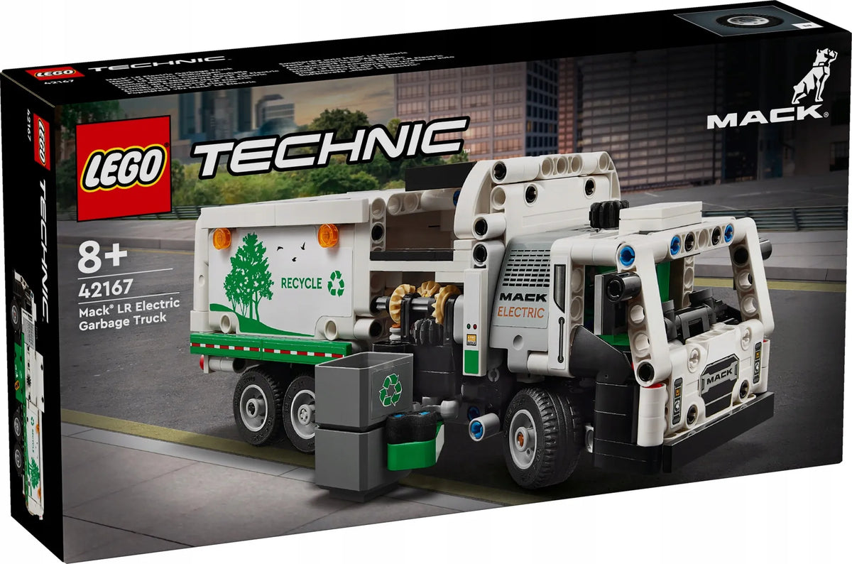 LEGO Technic 42167 Mack LR elektrinis šiukšliavežis