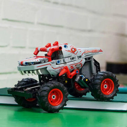 LEGO Technic 42200 Monster Jam ThunderROARus su atgalinio tempimo varikliu