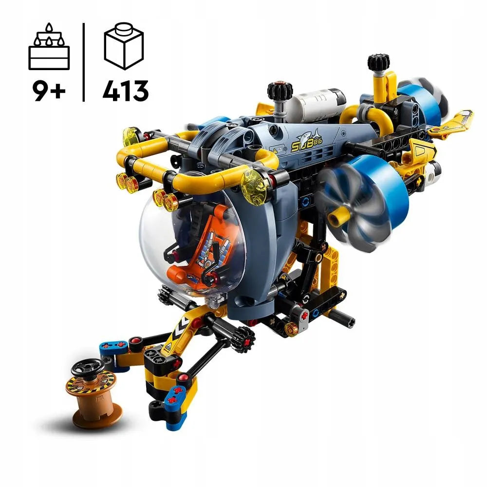 LEGO Technic 42201 Giliųjų vandenų tyrimų povandeninis laivas