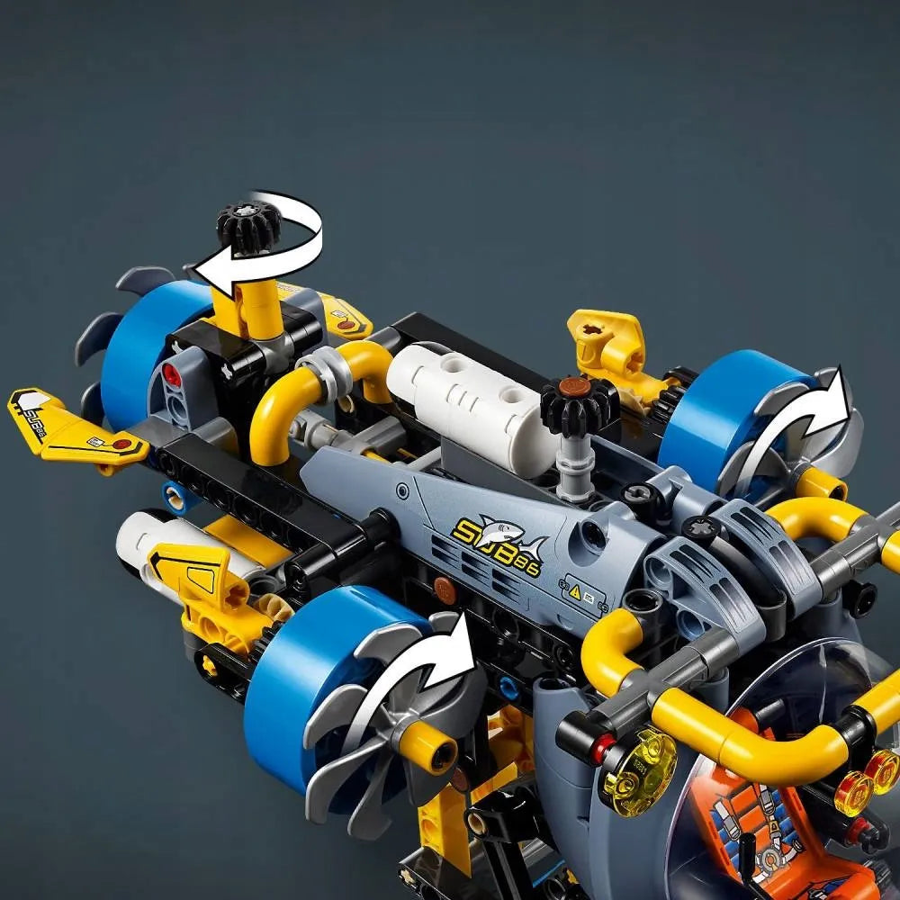 LEGO Technic 42201 Giliųjų vandenų tyrimų povandeninis laivas