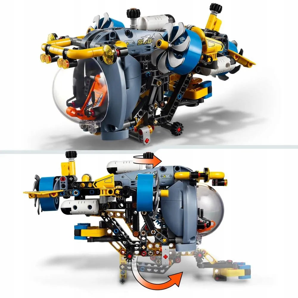 LEGO Technic 42201 Giliųjų vandenų tyrimų povandeninis laivas