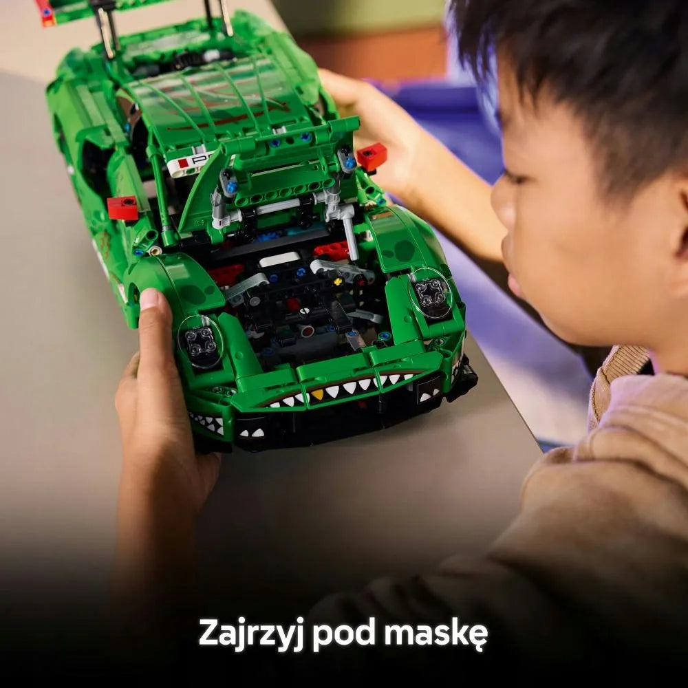 LEGO Technic 42224 „Porsche 911 GT3 R REXY AO Racing“ automobilis