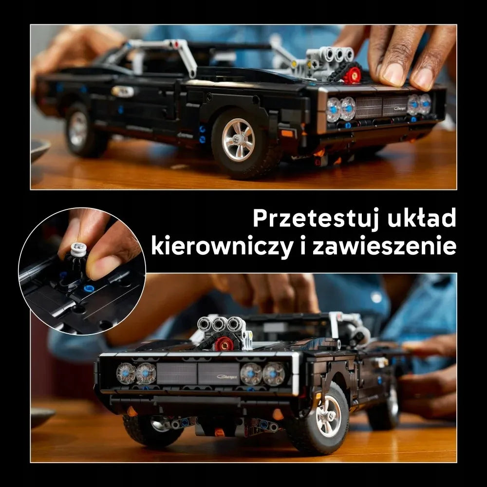 LEGO Technic 42231 automobilis Fast and Furious Dodge Charger R/T