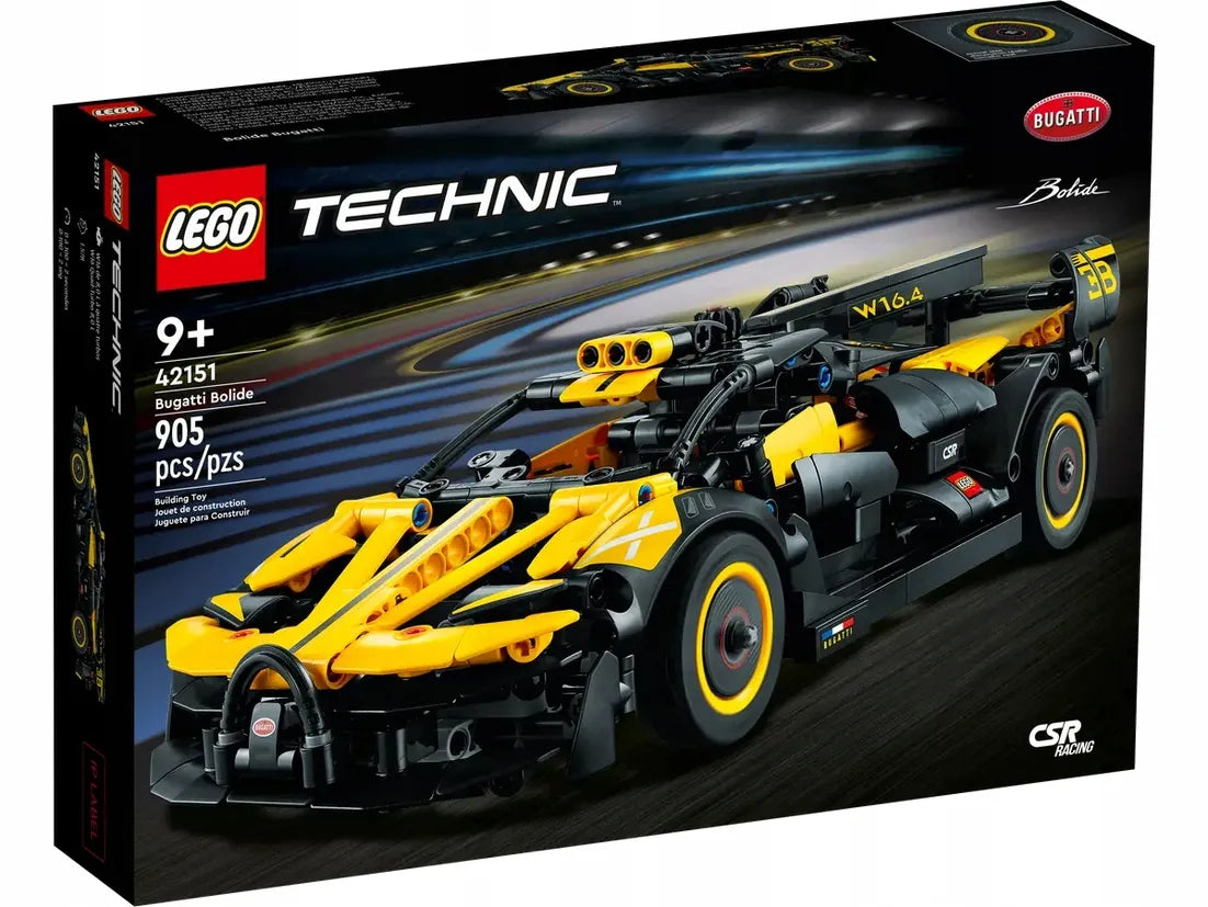 LEGO Technic „Bugatti Bolide“ 42151 lenktyninio automobilio modelis