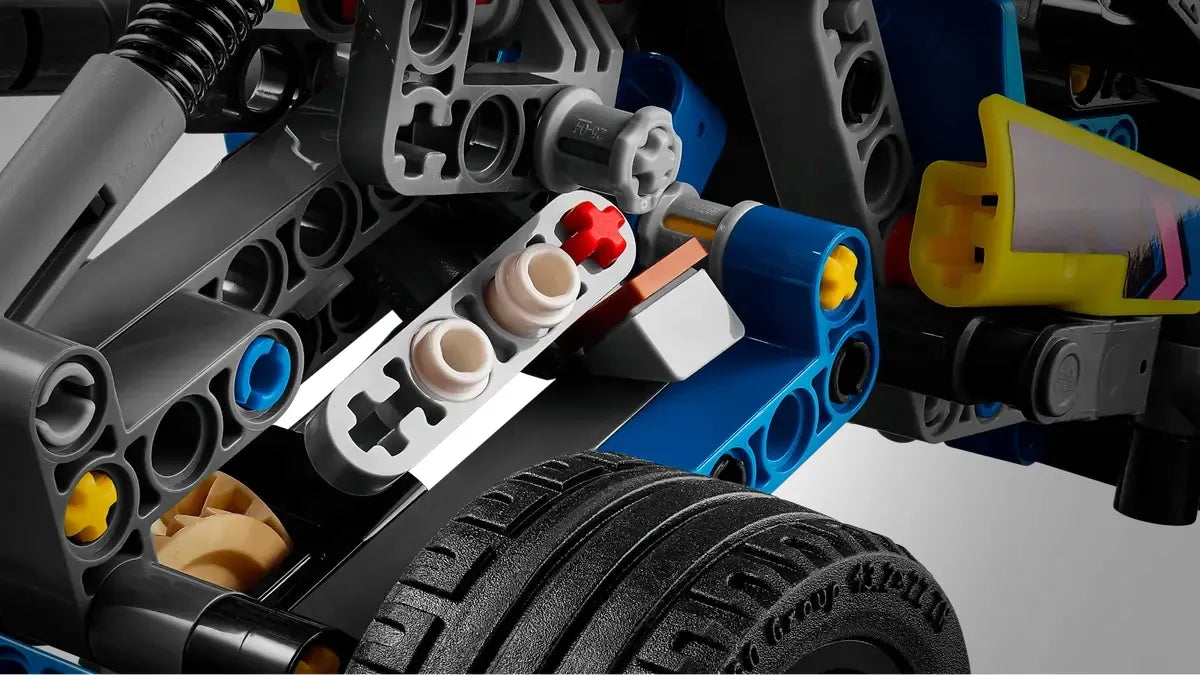 LEGO Technic visureigis lenktyninis bagis 42164 – paruoštas trasai!