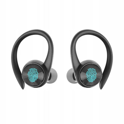 LEMON J92 sportinės belaidės „Bluetooth“ ausinės su įkrovimo dėklu
